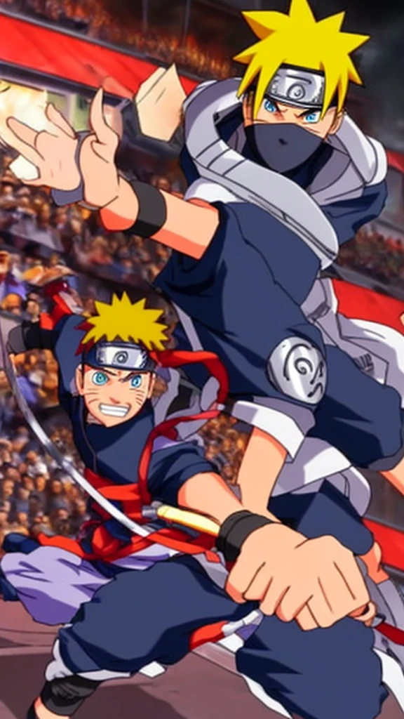Create Naruto in Akatsuki with Rinnegan