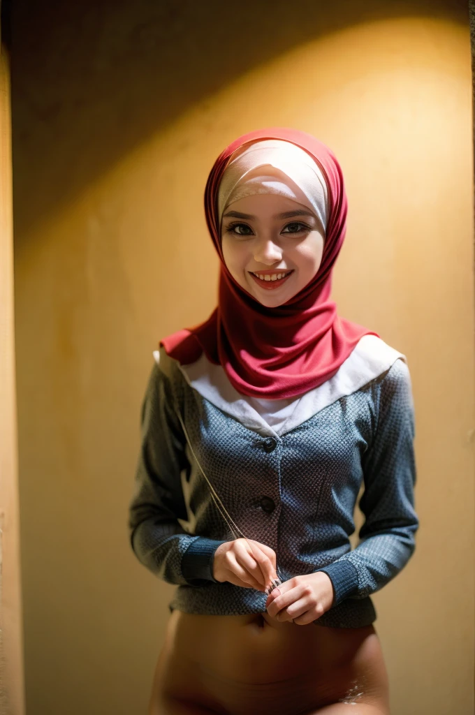 ((Hijab Stylish)), ((CUTE PUSSY)), ((LAUGH AND SMILE SWEETLY)), ((THIN)), ((Straddling)), "Naked Lingerie Bra" ((Hijab Stylish)), (Malaysia female), , 8K, photottorialism, G-String, ((RED LIPSTICK))
