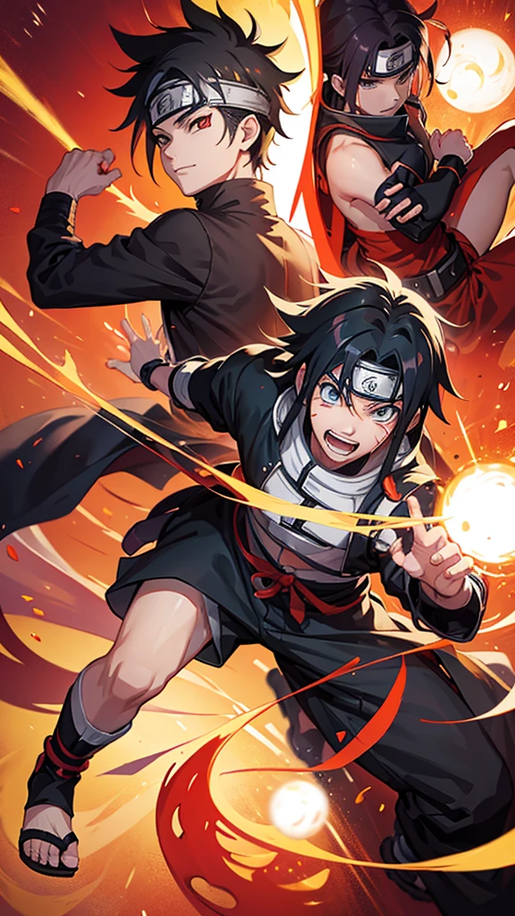 Create Naruto in Akatsuki with Rinnegan