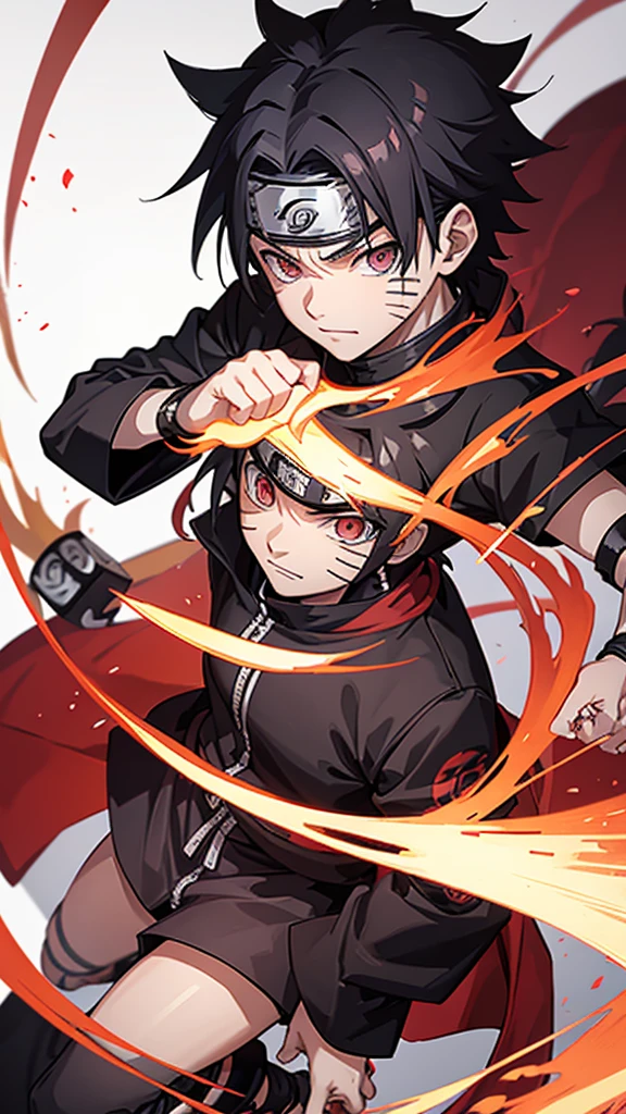 Create Naruto in Akatsuki with Rinnegan