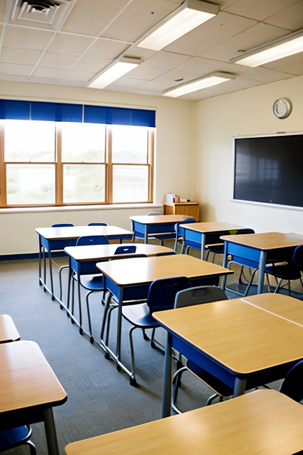 high school classroom
