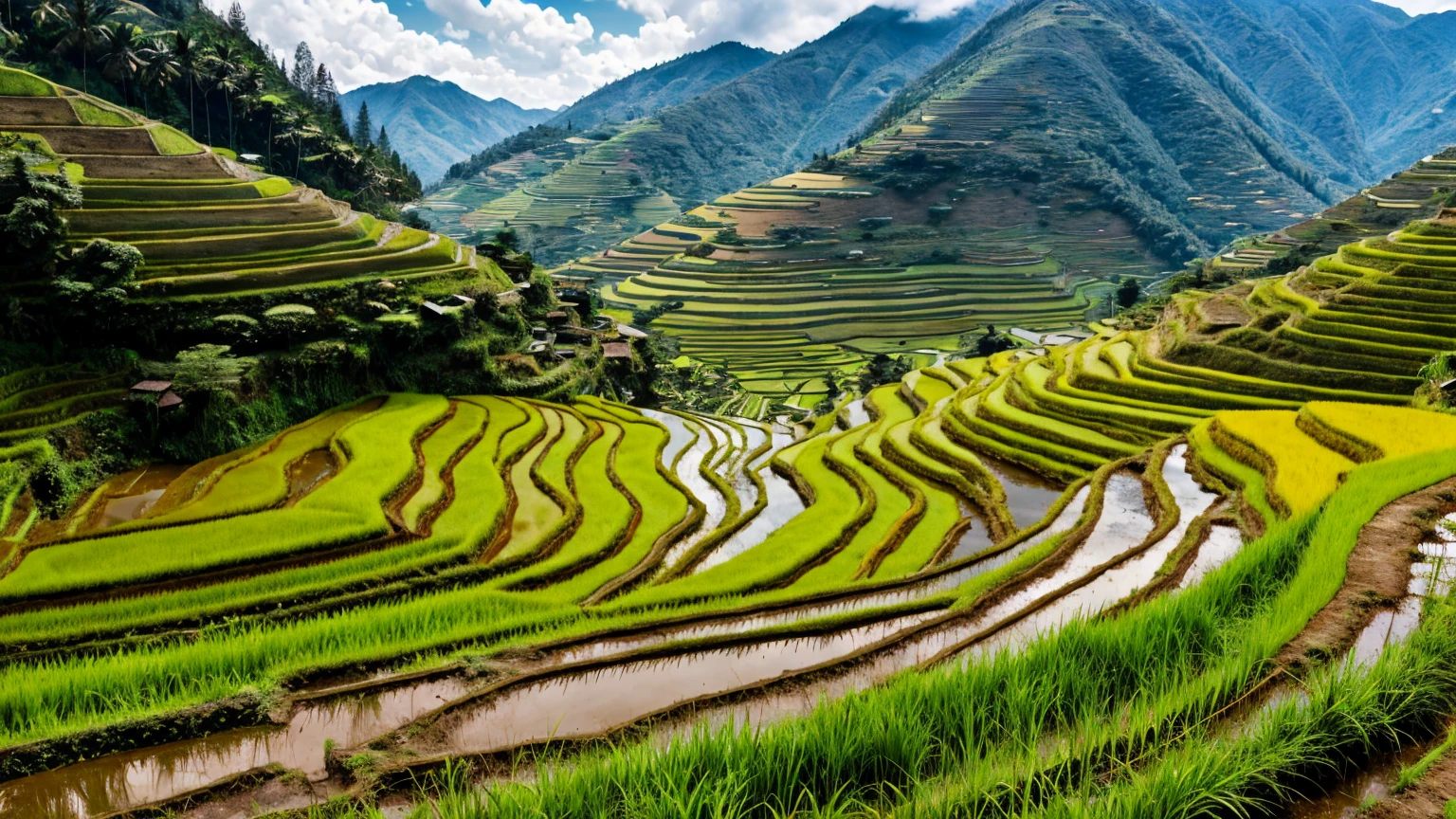 Rice terraces