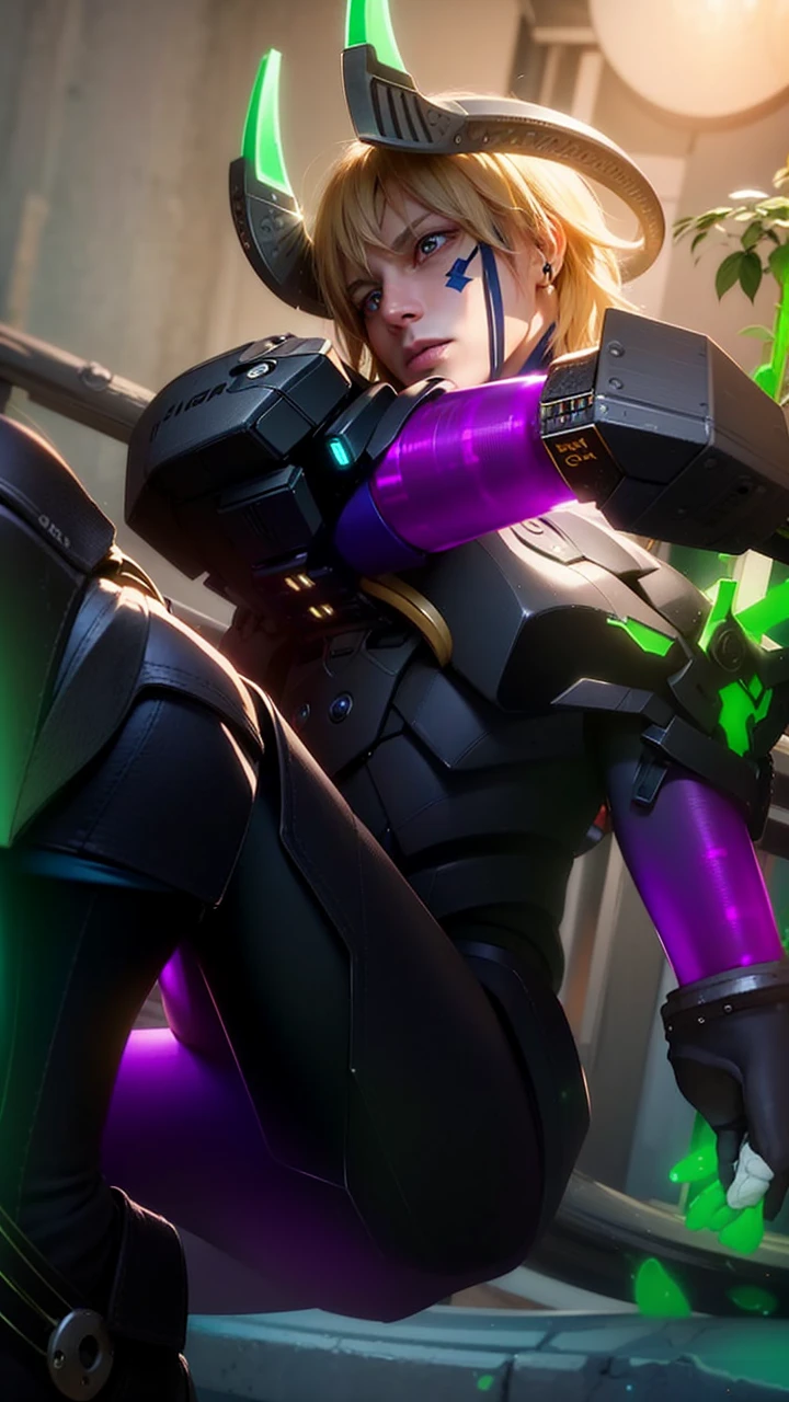 masculine male, masterpiece, ((perfect eyes)) best quality, (semirealism:1.9), beautiful lighting, (extremely detailed CG unity 4k fhd wallpaper), High Detail, Sharp focus, dramatic outdoors, 1 boy ,19 years old, white hair, light purpel eyes, smile.