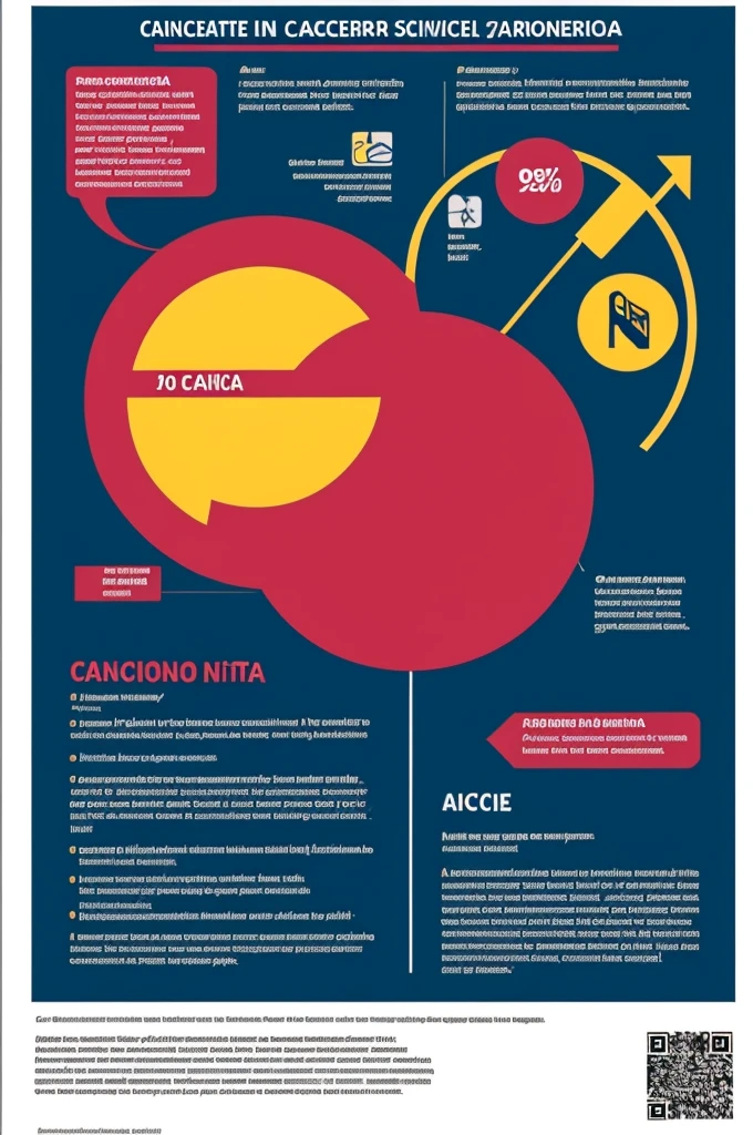 Create a cancer poster in Spanish With information in Spanish In Spanish In Spanish