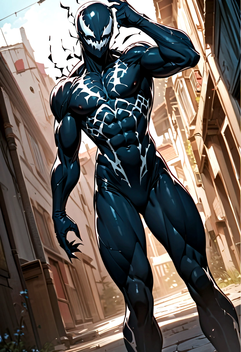 Female, thick thights, abs,
alien
mammal
symbiote
Venom