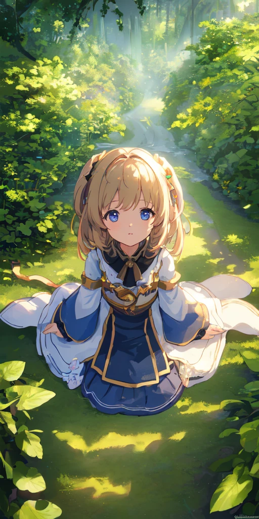 Masterpiece, best quality, (very detailed CG unity 8k wallpaper) (best quality), (best illustration), (best shadows) Nature', blue sea,delicate leaves petals of various colors falling in the air light Tracking, super detailed --v6
