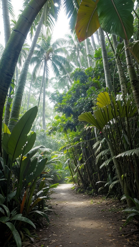 A tropical forest 