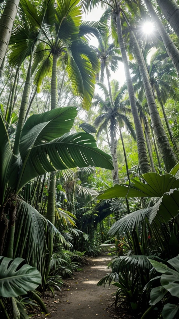 A tropical forest 