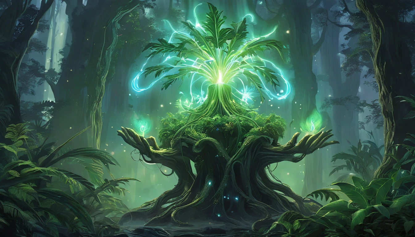 Deep within an ancient forest, a botanist discovers a plant glowing with ethereal light, rumored to possess the power to heal any ailment. As they approach, they realize the plant emits a faint melody, enchanting all who hear it. Write about the botanist's journey to understand the plant's mysteries and the consequences of its discovery."