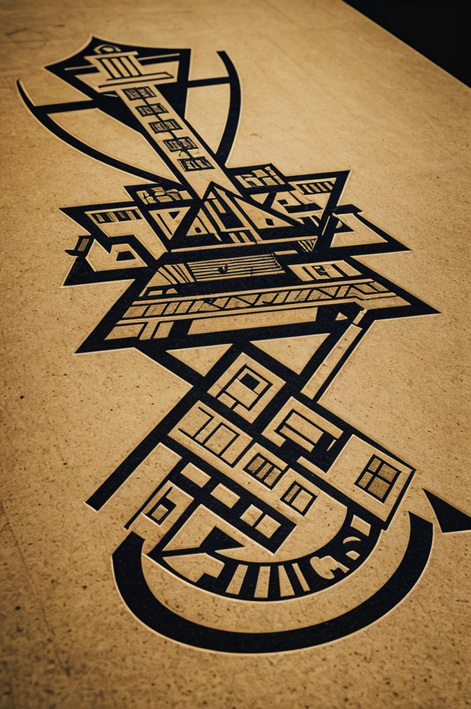 Logo for architecture design and construction company named Moctezuma