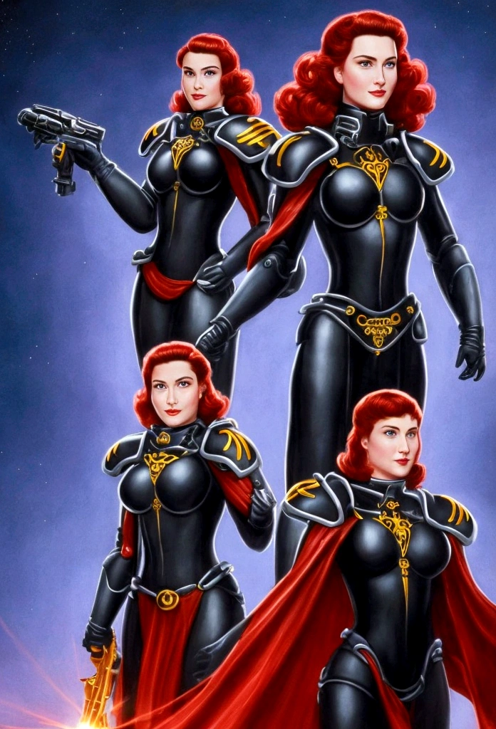 Gorgeous adepta sororitas
from the movie Tron