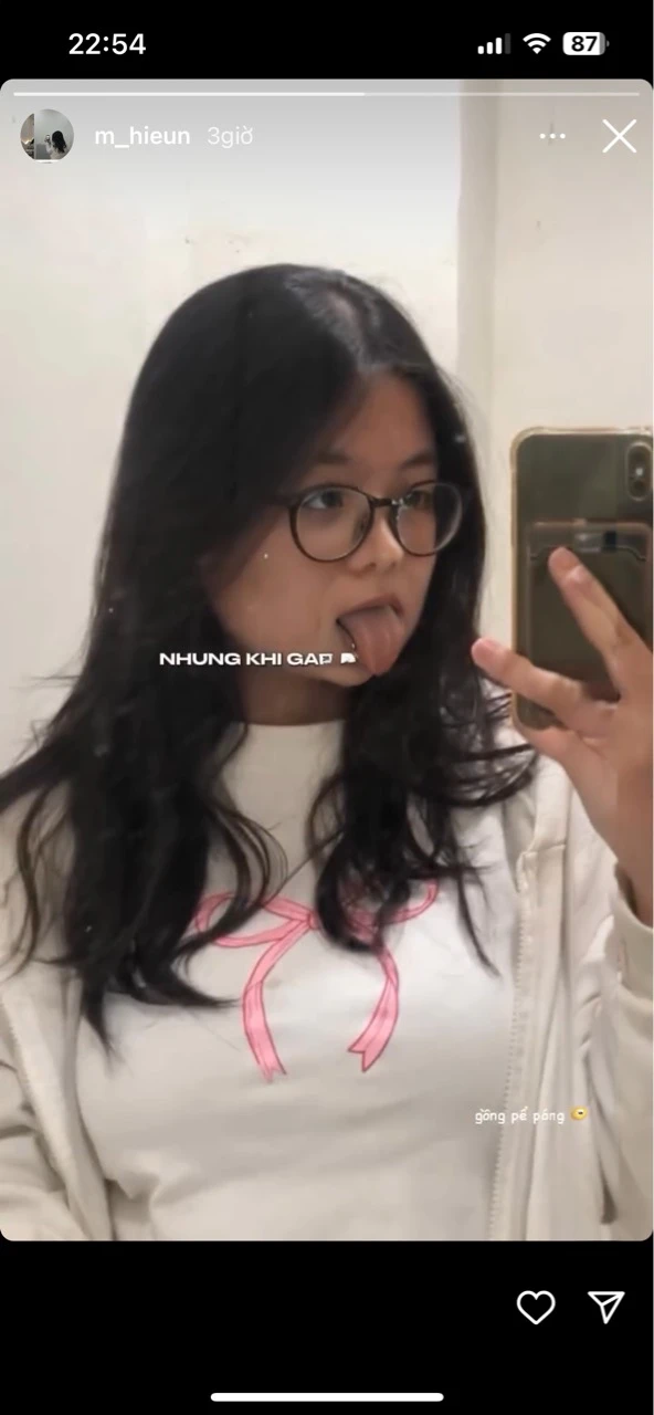 Ahegao face, tongue out