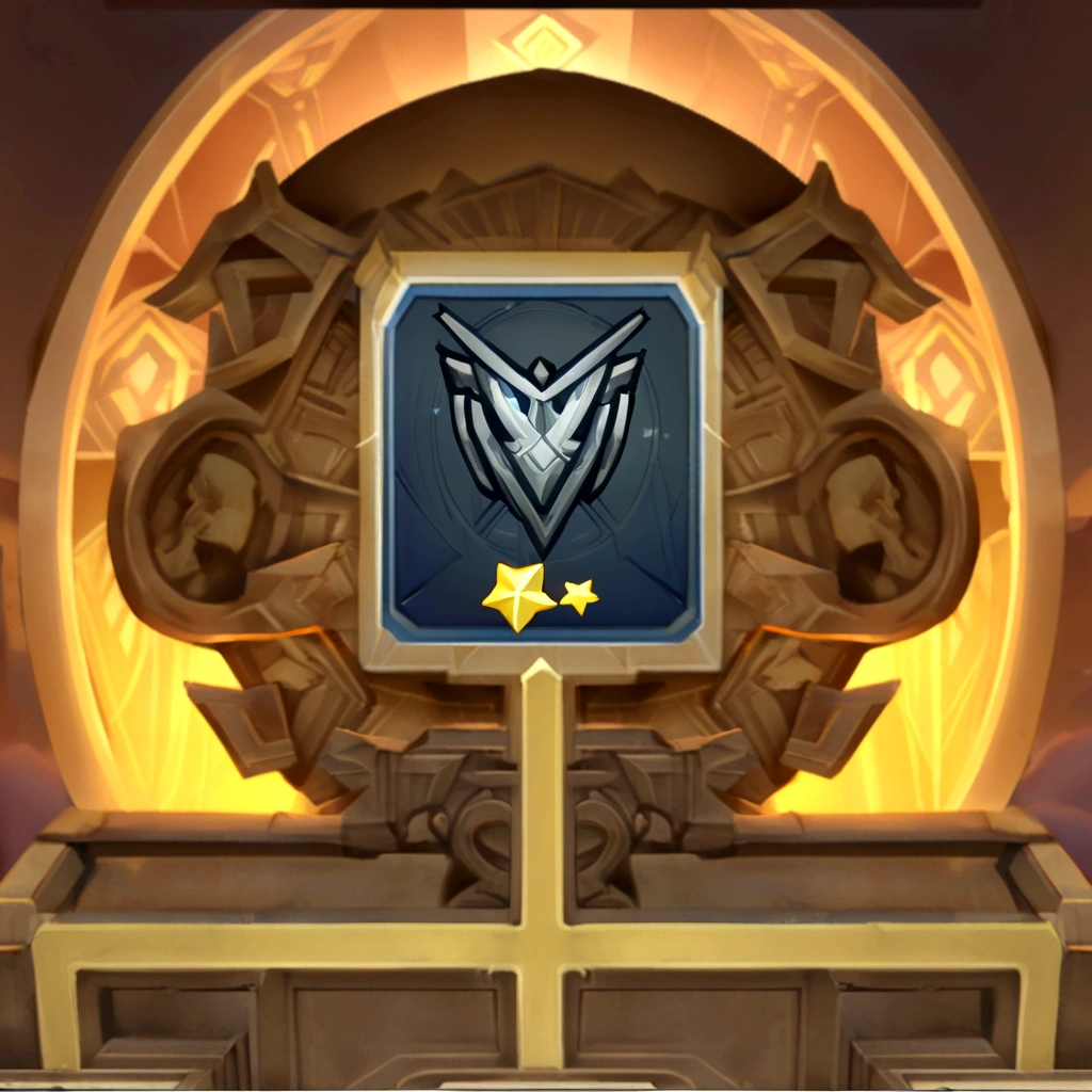 a close up of a clock with a star on it, ancient symbol behind it, very very happy!, mythical shrine, heroic!!!, medal, ingame image, very epic, galactic temple, unknown, royal insignia in background, wearing! robes!! of silver, silver insignia, from hearthstone, symmetry feature, vault, very symmetrical, infinity glyph, masterpeice