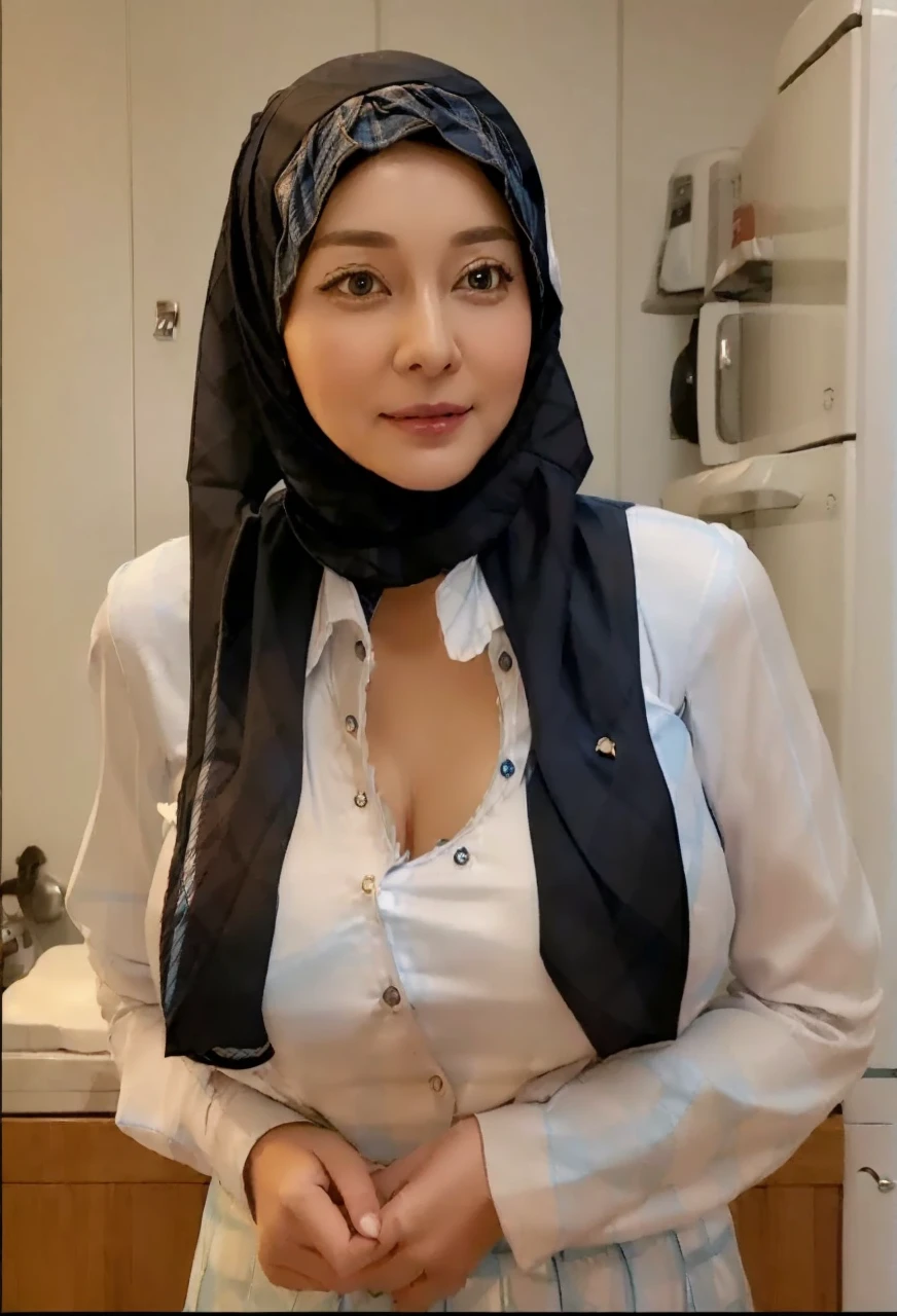 marian rivera,((White collar shirt、Light blue plaid pleated skirt:1.4)、foot, enchanting smile, closed clothes, polite attire, The face of beauty , Because I'm slender , abs:1.4, 30 years old, ((1 girl, alone)), ((full body)), ((huge breasts:1.3)),  A. to, (K, Raw photo, highest quality, Masterpiece 11.4), (realistic, photo-realistic:1.37), (micro:1.4),  , ((diamond necKlace)), earrings, glamorous, white sKin, ((in a luxurious hall), looK at viewers, thick brunette hair, long hair, (lit), dynamic pose, (), ((beautiful eyes), , HDR, very detailed, ambient occlusion, nature, harmonious composition, fine art photography, beauty , excellent ,  detail