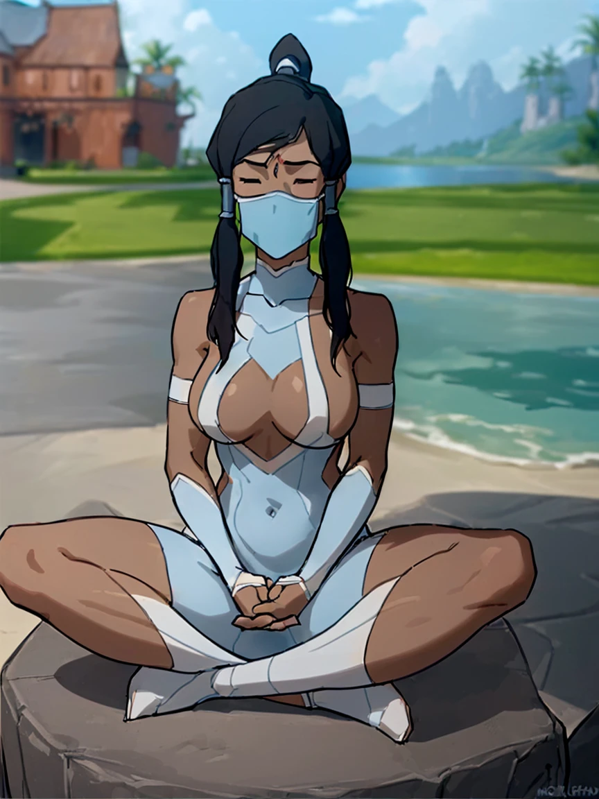 (dark skin:1.4),cumfacial55,facial,(,view from above,muscular,tongue out:1.2),close-up,The legend of korra, 1girl,korra, ,(big tits,nude,sitting cross - legged,hands fist to fist:1.3 ,)( meditating,lotus pose sitting on meditation:1.4), closed eyes
