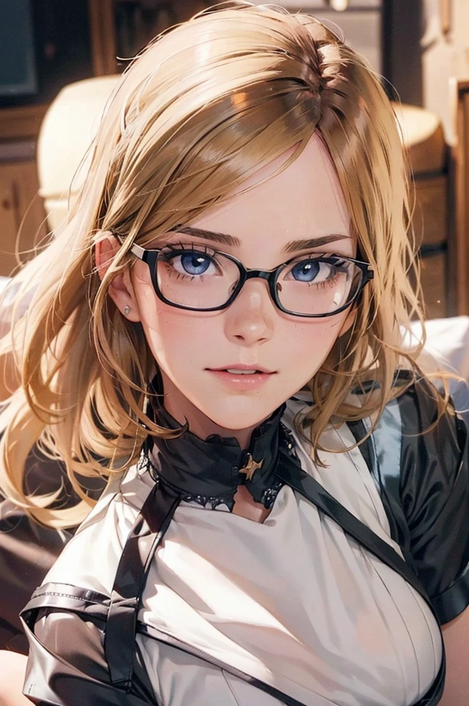 Masterpiece, 最high quality, high quality, High resolution, high quality texture, high quality shadows, High resolution, Beautiful details, Detailed CG, Detailed Texture, Realistic representation of face, Realistic, colorful, delicate, Cinematic Light, Side light, Lens flare, Ray Tracing, sharp concentrated, (1 Girl,concentrated:1.3), ( Intricate details, compensate, PureErosFaceV1:0.5), (細部まで美しいdelicateな顔, 緻密で美しいdelicateな瞳, Perfect Facial Proportions, Dense skin, Optimal ratio of four fingers to one thumb, Arms under chest, Modest chest, Wide Hips, Smooth upper abdomen, 30 years old,Blue Eyes,Glasses, Study,cabin attendant uniform,Glasses,White shirt, Black tight skirt,Black Stockings,machine,house wife,curvy,sweat,missionary,seductive gaze, the gaze of true love, lips of temptation, A look full of compassion ,a smile full of love, i love you, Acting lovey-dovey, air fortress hair, blonde hair, I love you so much I'm crazy,i love you