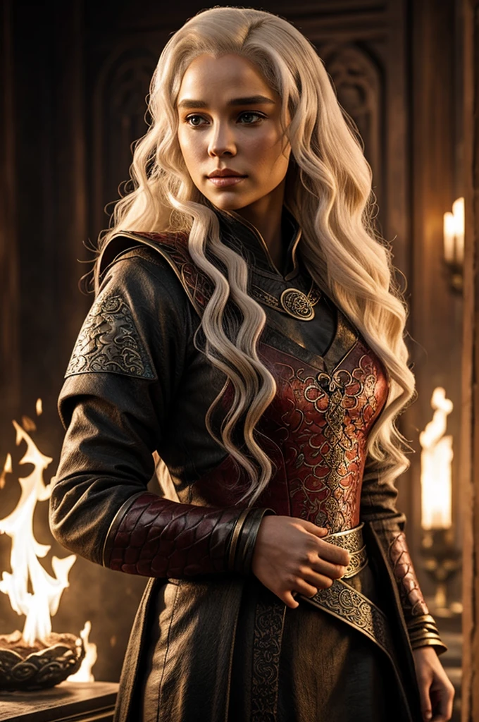 Create me a female house of the dragon character , a Targaryen queen