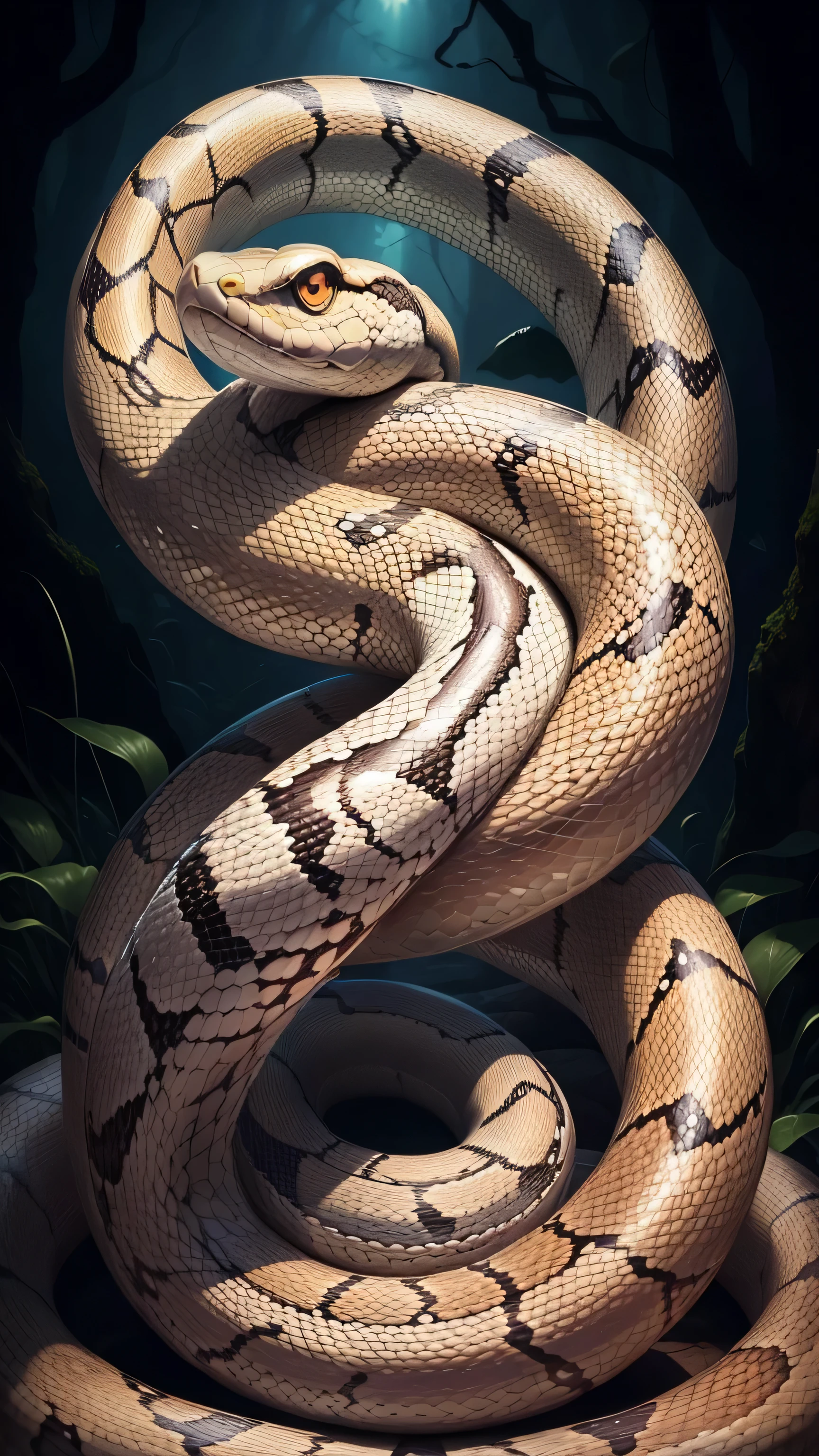 The most beautiful snake in the world