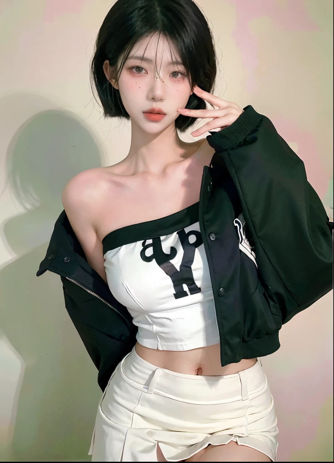 Araffe mulher tirando uma selfie com seu celular, Inspirado em Jeonseok Lee, inspirado em Yanjun Cheng, Cai Xukun, inspirado em Russell Dongjun Lu, Arte no estilo de Guweiz, delicate androgynous prince, Jimin, Kim Doyoung, [ arte digital ]!!, inspirado em Bian Shoumin, inspirado em Kim Deuk-sin