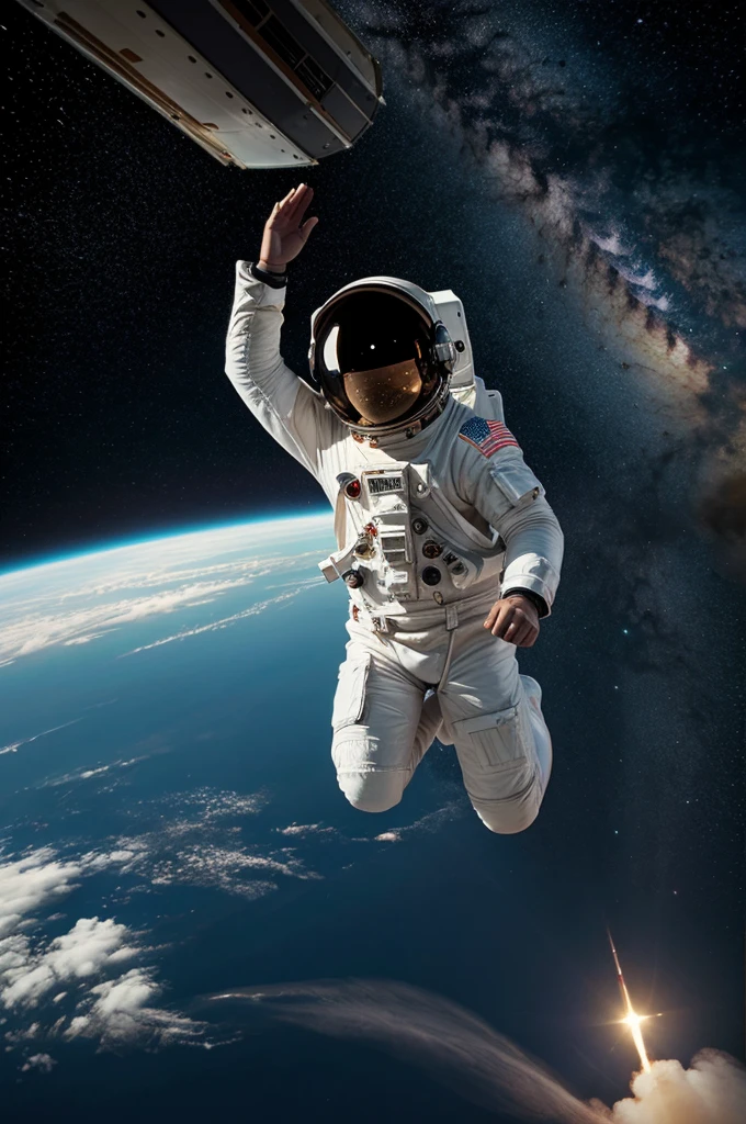 An astronaut stuck in 5-dimensional space