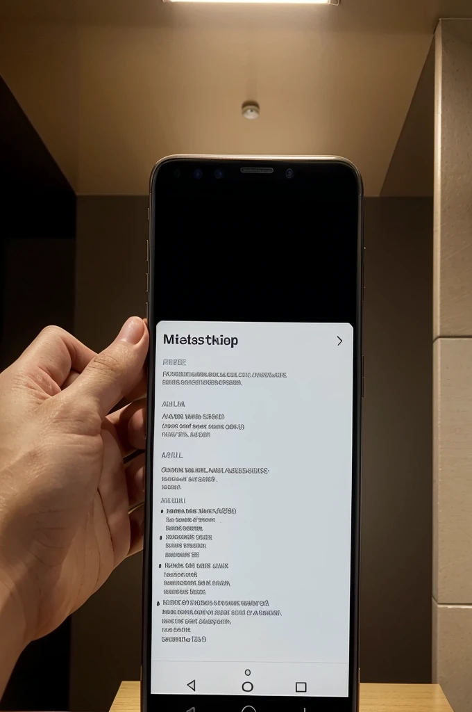 An image standing upright in the form of a cellphone screen. The image is in the color of the Whapshapp application In the picture there is a column for filling in data like an identification card, the background is adjusted so that it looks beautiful and clearly visible