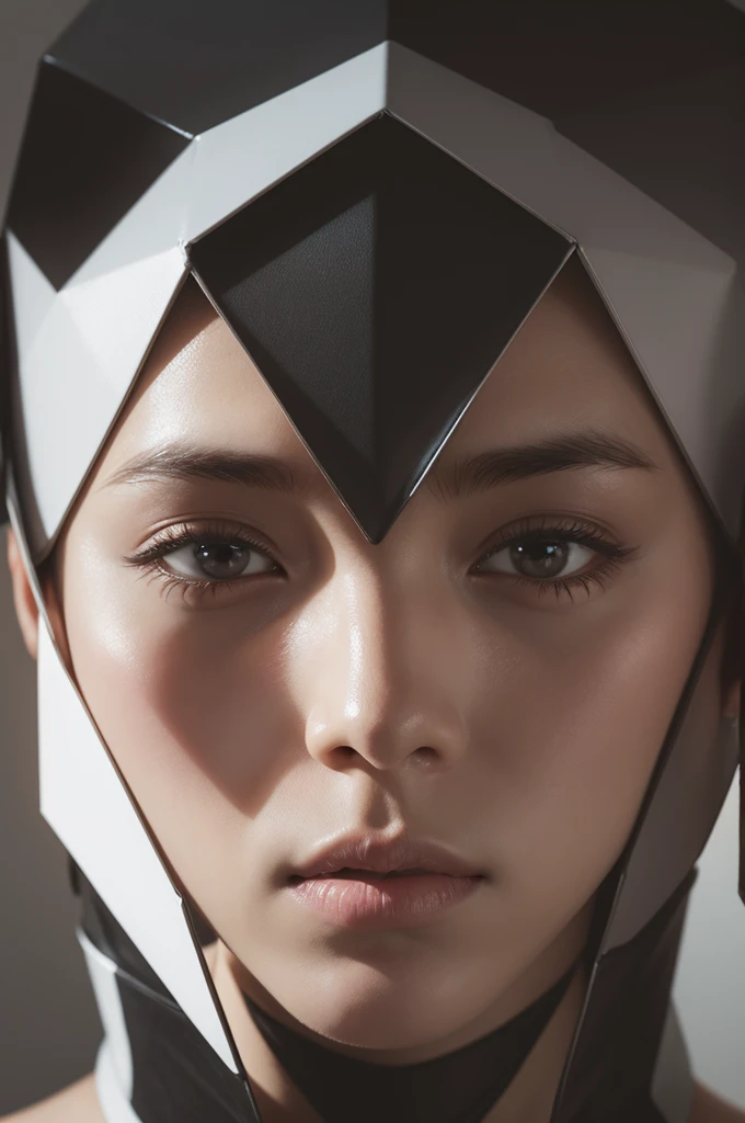 Straight-sided hexagonal face