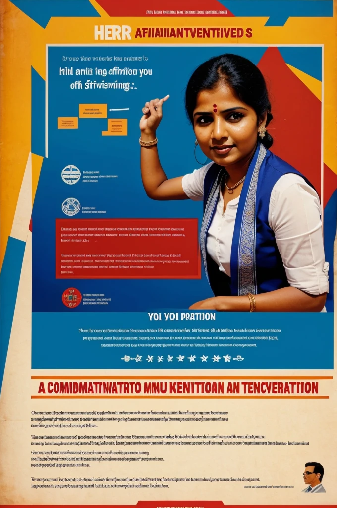 An Indian Administrative Services motivation poster that can be used for motivation
