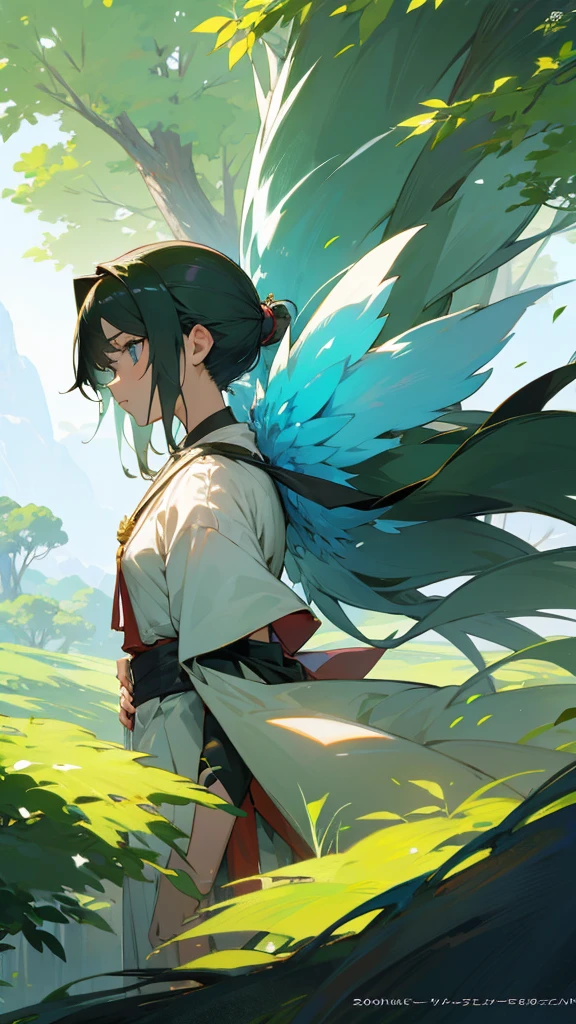 Best quality, Anime, nature,