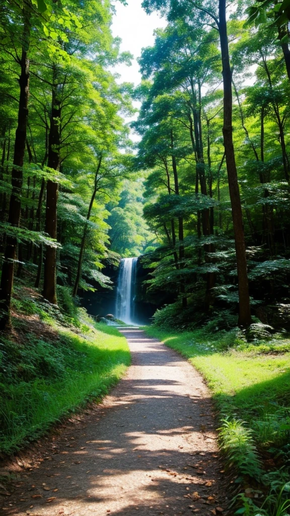 Best quality, Anime, nature,