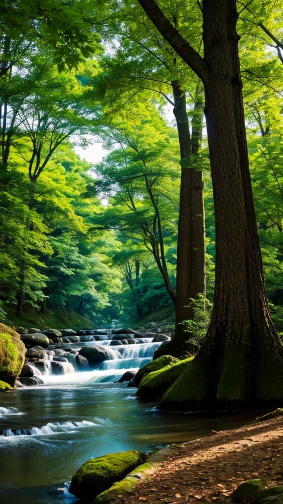 Best quality, Anime, nature, 