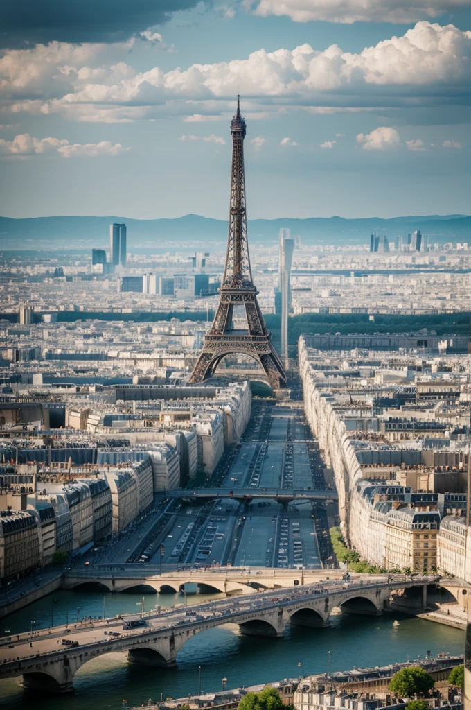 Paris landscape photography