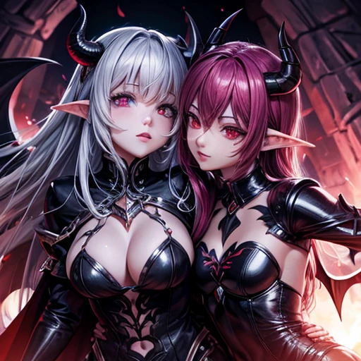 In the Demon Castle　Succubus and Dark Elf