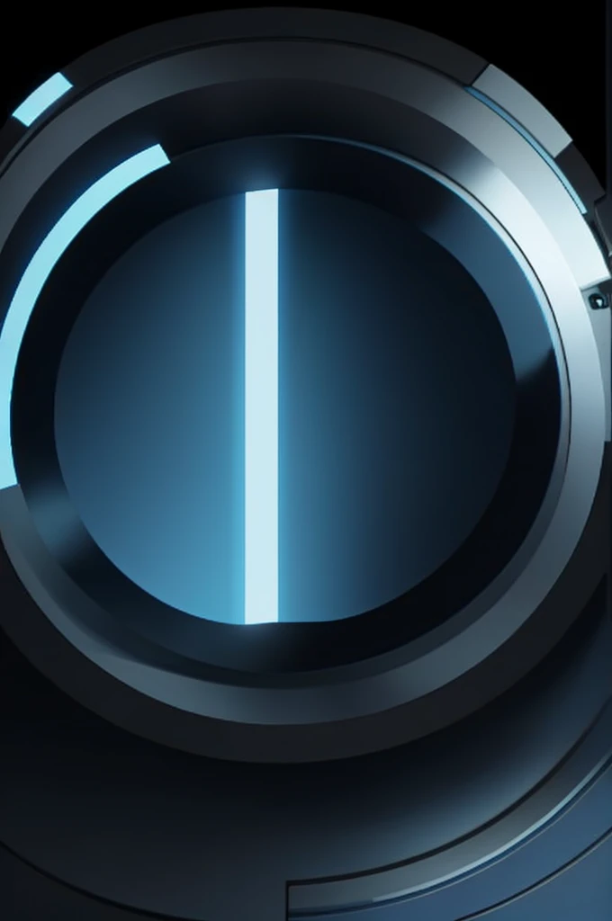 One hand clicks the void，A blue technological aperture appears，Technology，