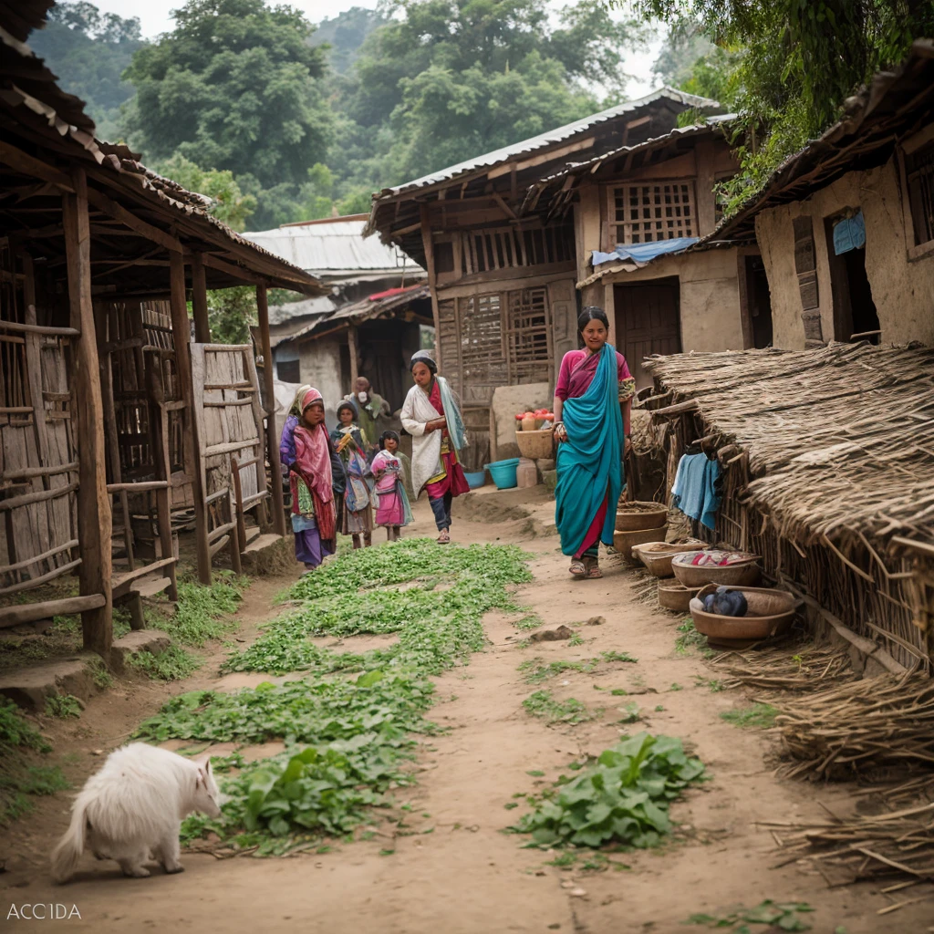 Roster ; local rosters; Nepal village; local farm