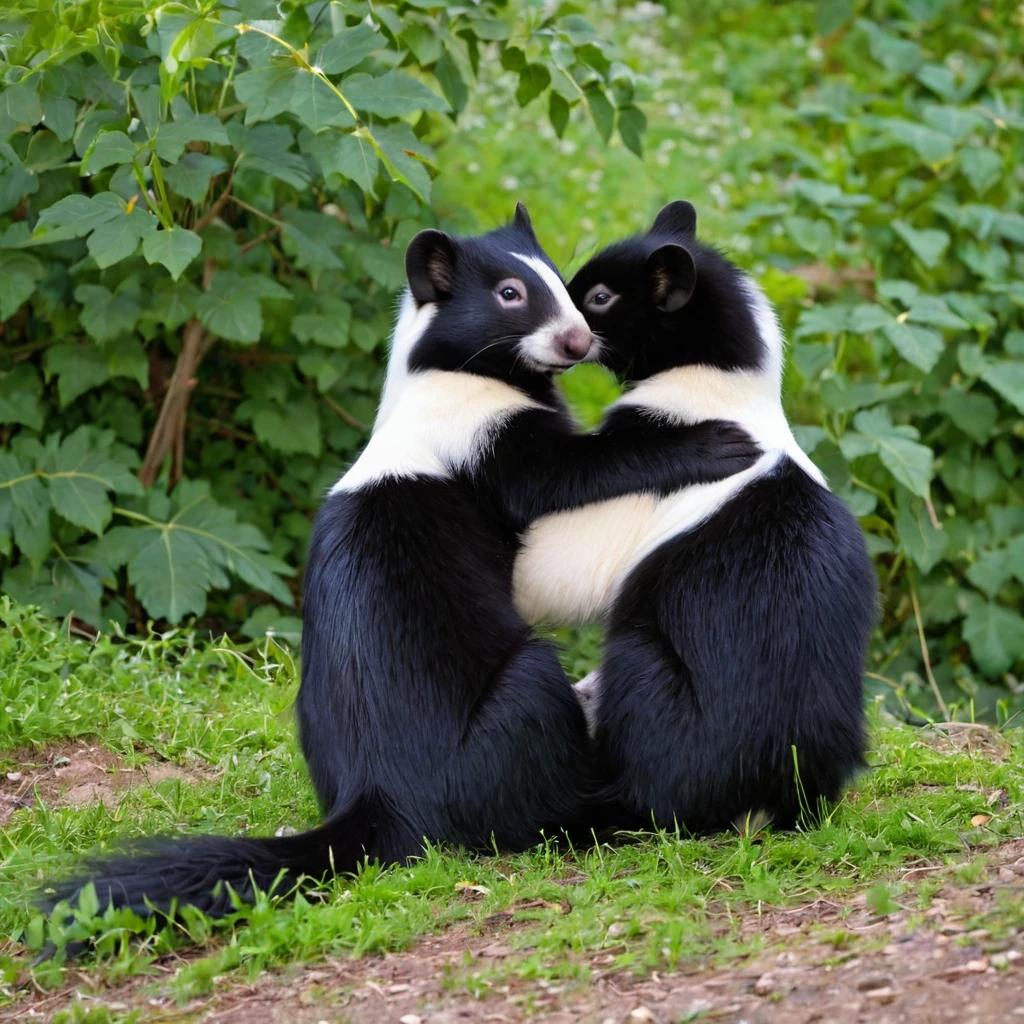 skunk in love