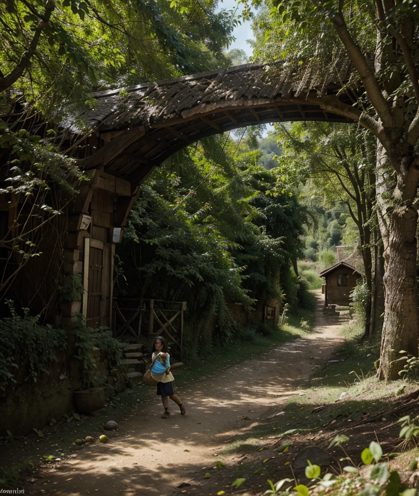 Once upon a time, in a bustling village nestled between green hills and flowing rivers, lived a young girl named Amina. Amina loved to explore the forests surrounding her home, where she would often collect colorful leaves and berries. One sunny day, while wandering deeper than usual, she stumbled upon a peculiar seed unlike any she had ever seen before.