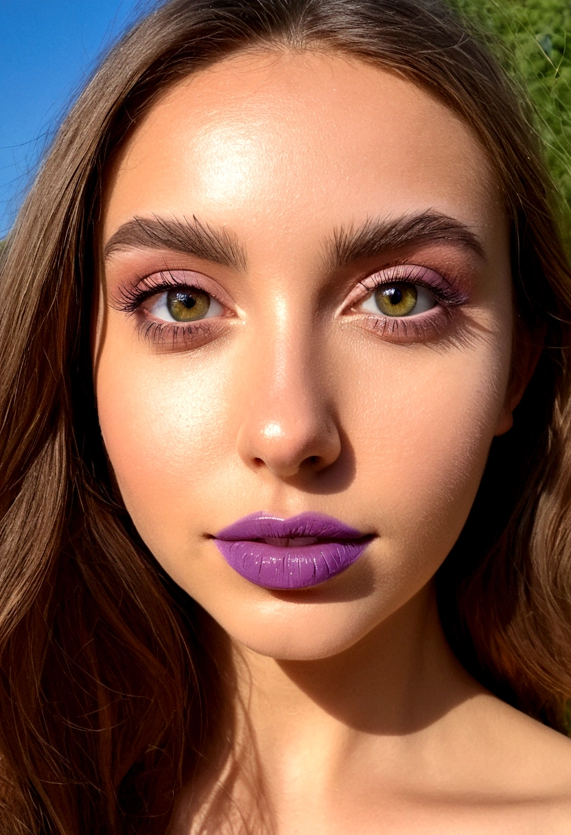 Afared Pleine Femme, aux yeux verts, compltement nue, ultra réaliste, Méticuleusement détaillé, Portrait de Sophie Mudd, Cheveux bruns et grands yeux, selfie d&#39;une jeune femme, yeux de la chambre, violette myers, sans maquillage, maquillage naturel, regarder directement la caméra, artgramme du visage, maquillage subtil, photo impressionnante de tout le corps agenouillé, dans le parc, Poitrine de taille moyenne, permettant au visage d&#39;être vu clairement, 