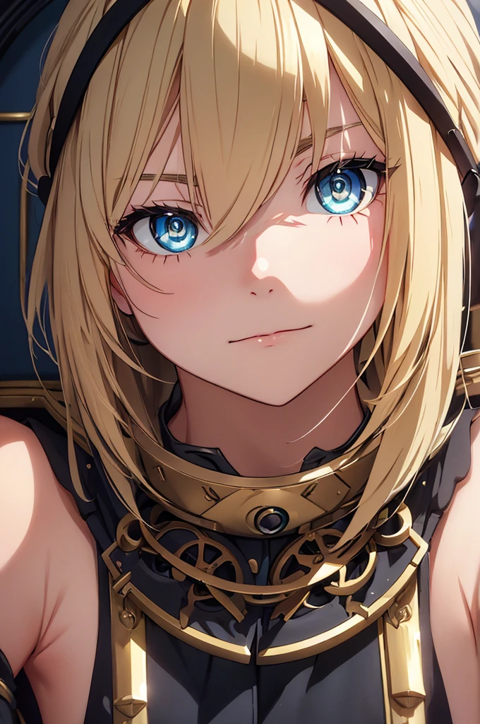 Blonde, Round Glasses, cool, (Gear Accessories), anime, beautiful, masterpiece, Highest quality, (1maleの子:1.5), (Shining Eyes:1.3), (Beautifully detailed eyes:1.1)、[[Delicate fingers and hands:0.55]::0.85], (Detailed reference),male, maleらしく, male, (Not as it really is), (bad)