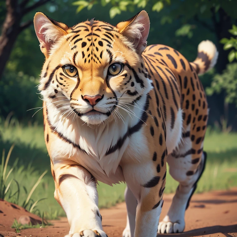 a cheetah, detailed realistic fur texture, animal in the wild, running through the savanna, detailed facial features, sharp claws, muscular body, dynamic motion blur, golden hour lighting, vibrant colors, photorealistic, highly detailed, 8k, (best quality,4k,8k,highres,masterpiece:1.2),ultra-detailed,(realistic,photorealistic,photo-realistic:1.37)