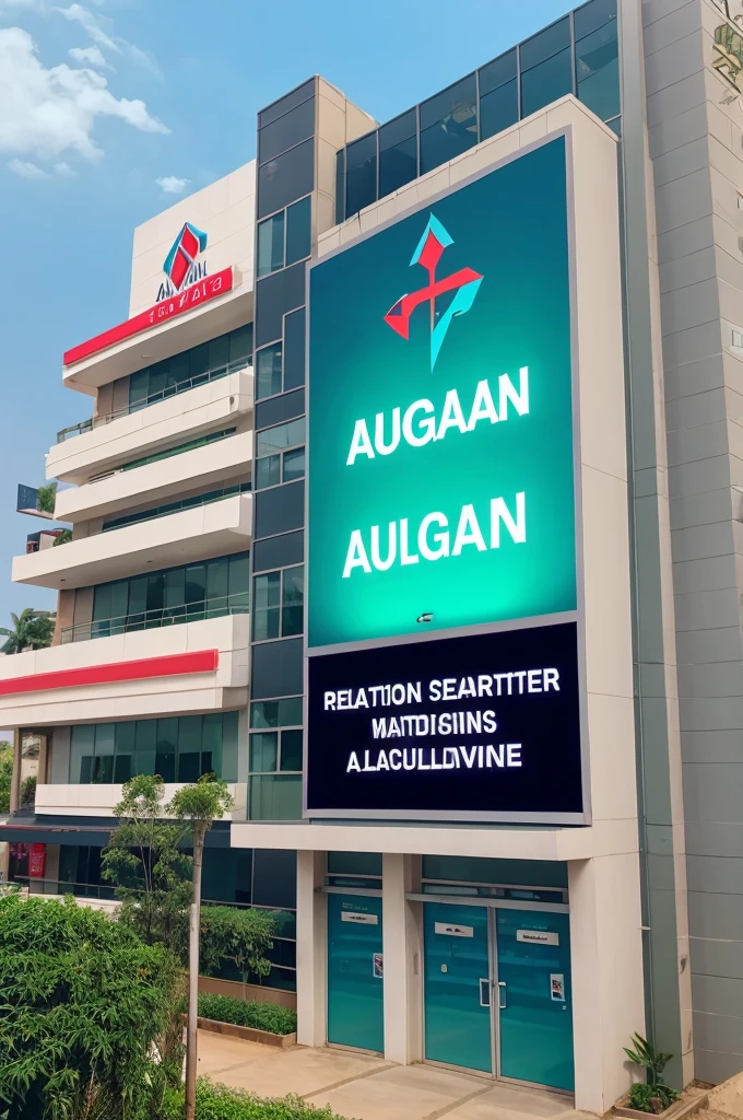 Image of Augran Healthcare Pvt Ltd glow sign board 