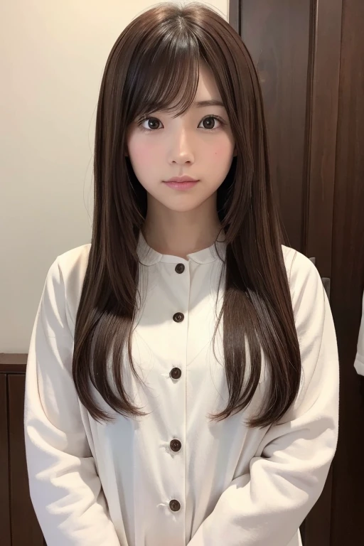 long hair、Brown Hair、Looks like Girls' Generation's Yoona、White T-shirt、Fluttering skirt、Stiletto heels、Big eyes、C Cup、Cute Nails、Natural Makeup、whole body、Height: 168cm、Model Body Type、I have a supplement