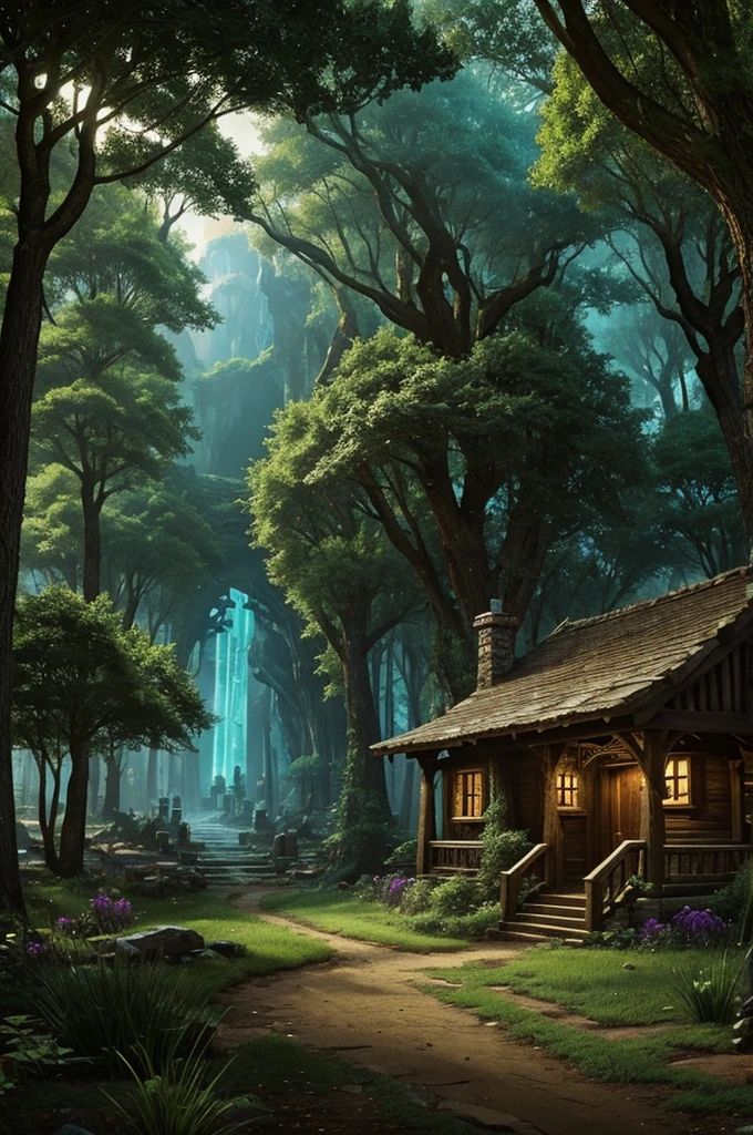 village of Eldergrove, nestled deep within an ancient forest, there was a legend of a hidden treasure guarded by a spectral guardian. For generations, no one had seen the treasure, but the legend persisted.