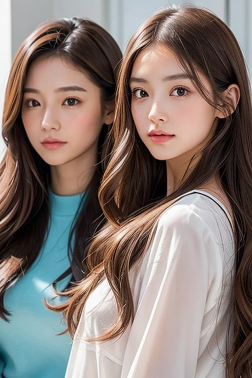 long hair、Brown Hair、Looks like Girls' Generation's Yoona、White T-shirt、Fluttering skirt、Stiletto heels、Big eyes、C Cup、Cute Nails、Natural Makeup、whole body、Height: 168cm、Model Body Type、I have a supplement