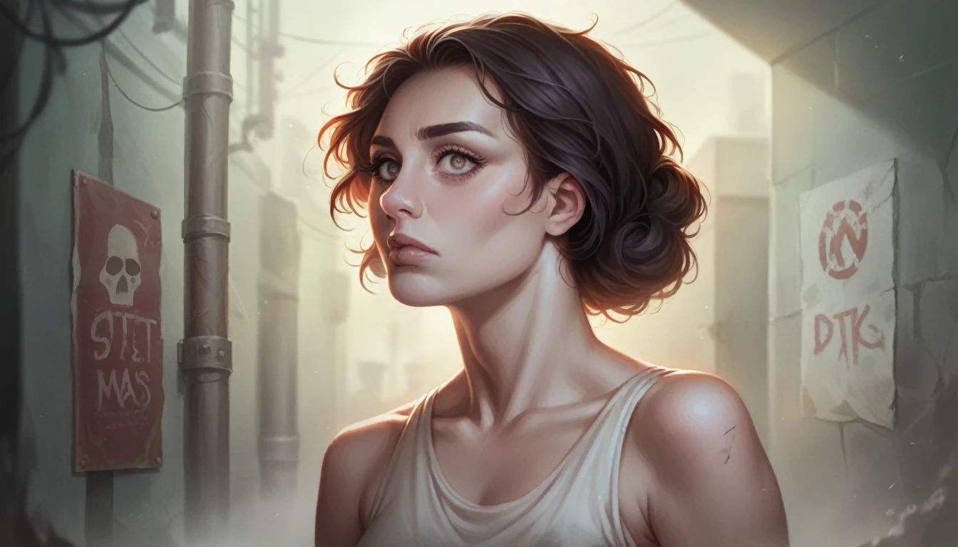 a beautiful young woman in a tight party dress, being groped by many strangers in a dark alley, detailed face, photorealistic, dramatic lighting, cinematic composition, ultra-detailed, 8k, masterpiece, 1girl, detailed eyes, detailed nose, detailed lips, long eyelashes, high quality, realistic, digital painting, dramatic chiaroscuro, moody atmosphere, dynamic pose, tense, unsettling, uncomfortable, disturbing, deep shadows, pool of light, gritty urban setting, neon signs, claustrophobic, unsettling, disturbing
