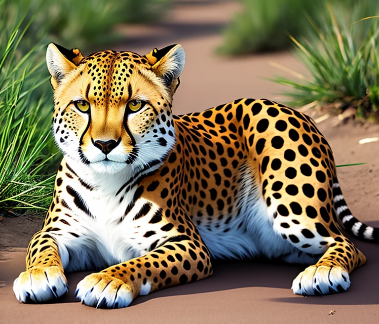 A cheetah