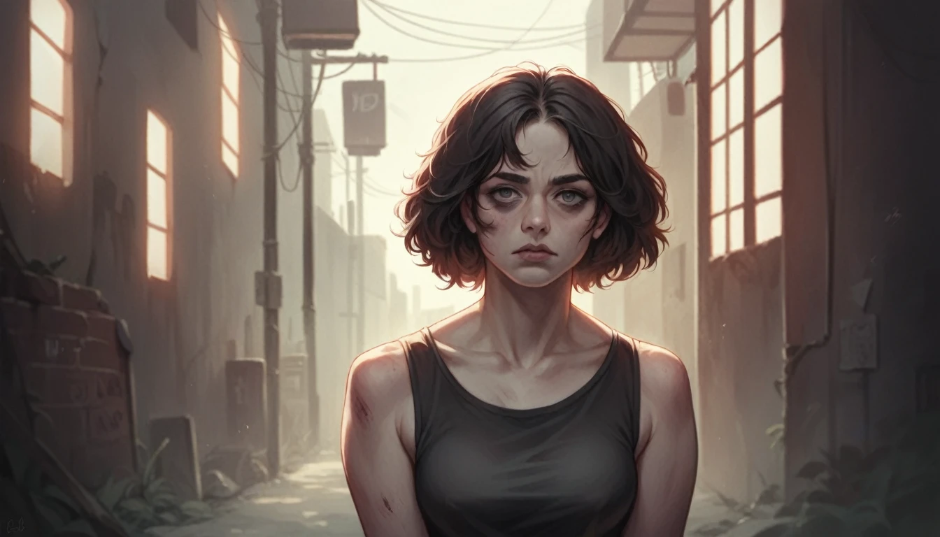 a beautiful woman in a tight party dress being groped by many strangers in a dark alley, photorealistic, highly detailed, dramatic lighting, cinematic composition, chiaroscuro, moody atmosphere, muted colors, gritty urban setting