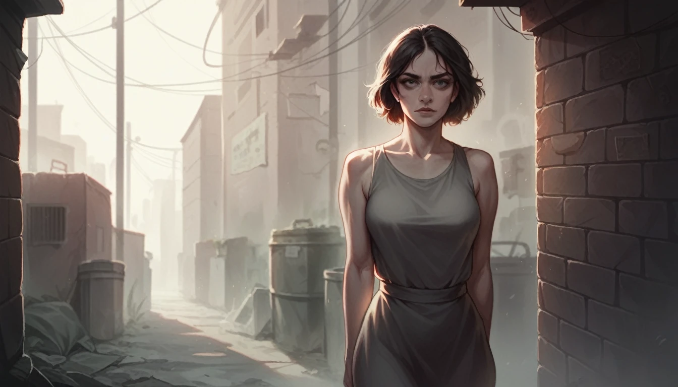 a beautiful woman in a tight party dress being groped by many strangers in a dark alley, photorealistic, highly detailed, dramatic lighting, cinematic composition, chiaroscuro, moody atmosphere, muted colors, gritty urban setting