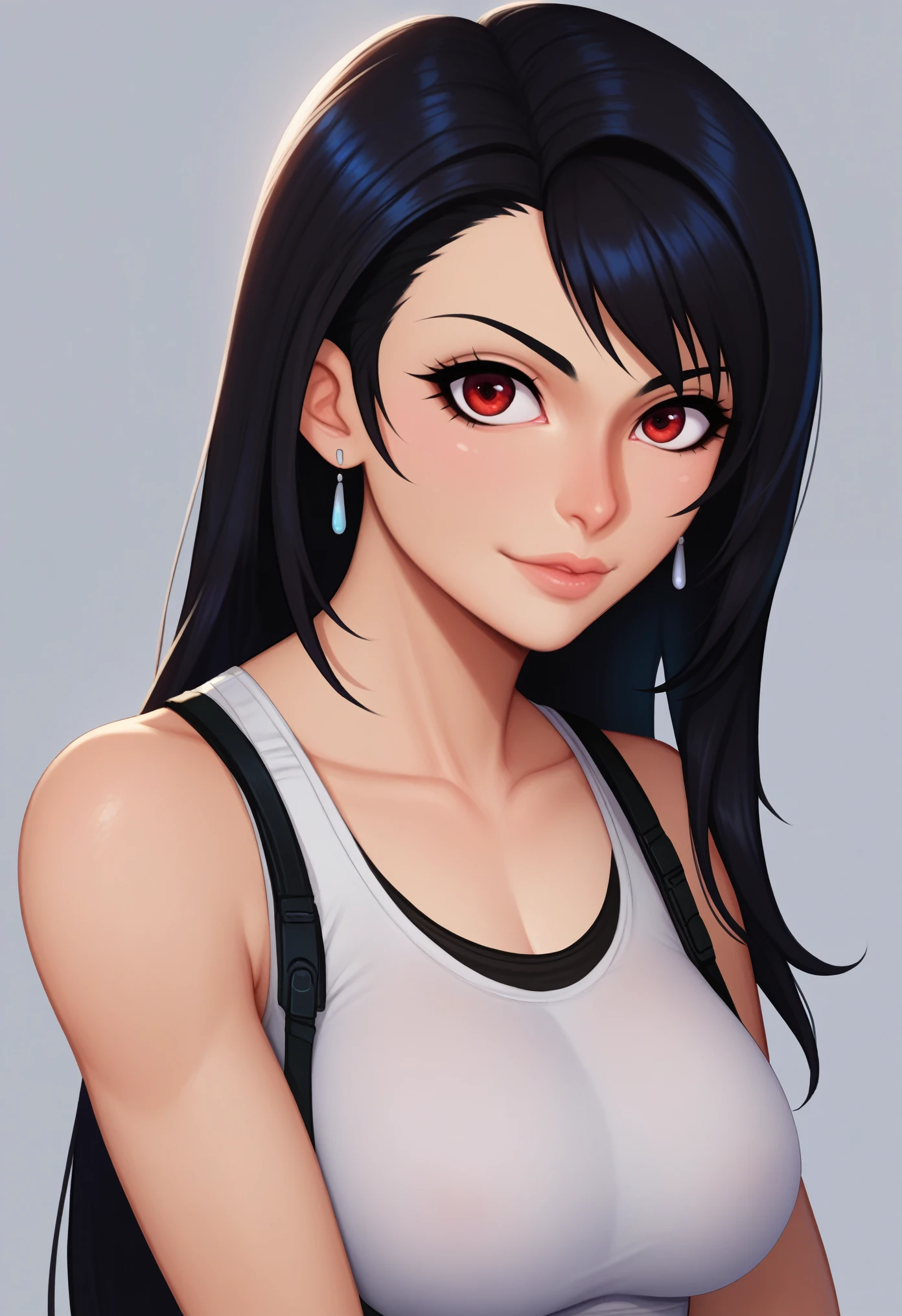 score_9, score_7_up, BREAK 1girl, solo, tifa lockhart, portrait,