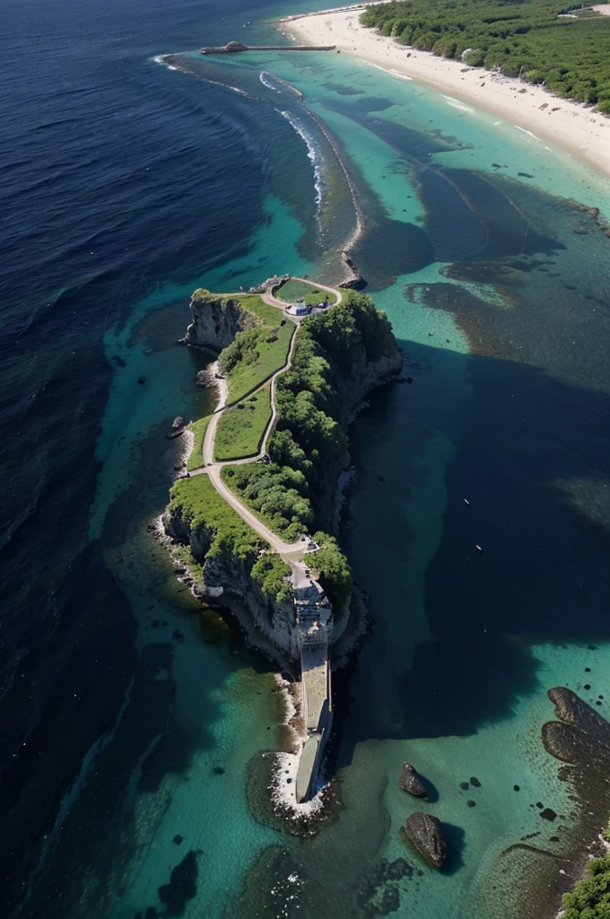 Picture an island with a crown