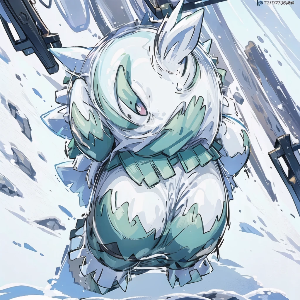(masterpiece, best quality:1.2), Abomasnow